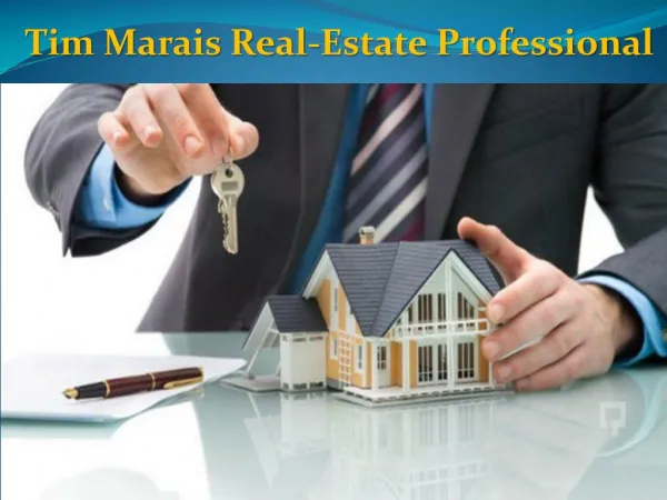 Real-Estate Professional | Tim Marais
