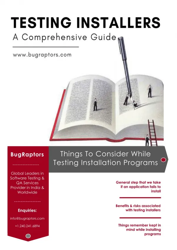 A Comprehensive Guide To Testing Installers & What To Look For While Testing Installation Programs