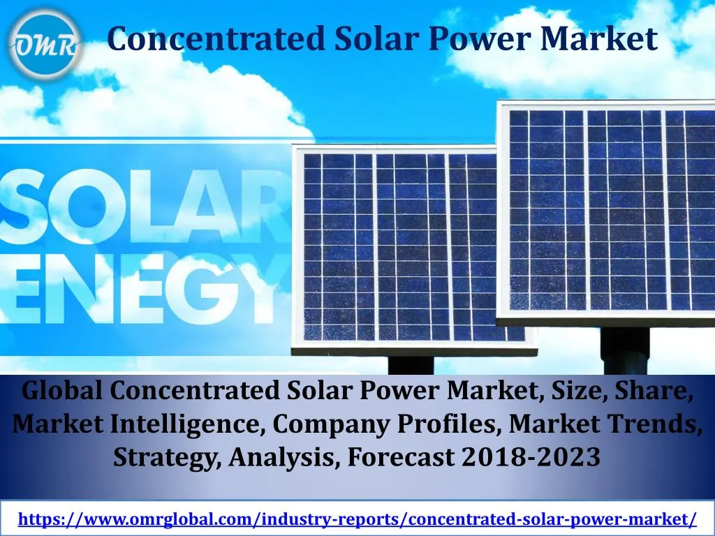 concentrated solar power market