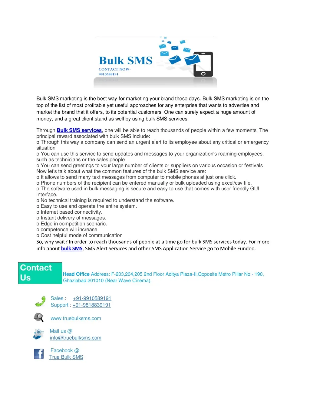 bulk sms marketing is the best way for marketing