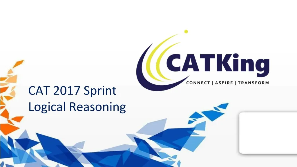 cat 2017 sprint logical reasoning