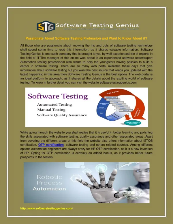 Passionate About Software Testing Profession And Want to Know About it?