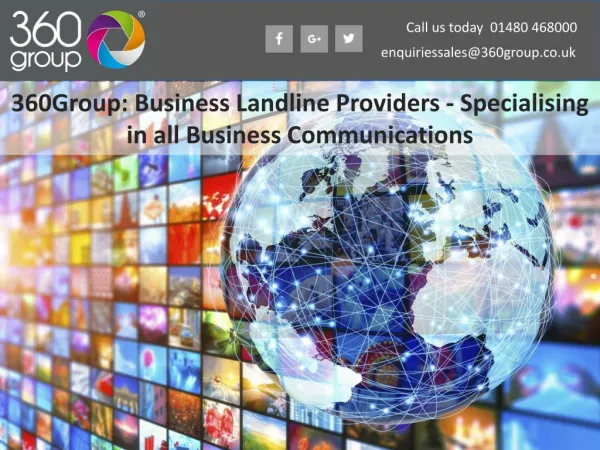 360Group: Business Landline Providers - Specialising in all Business Communications