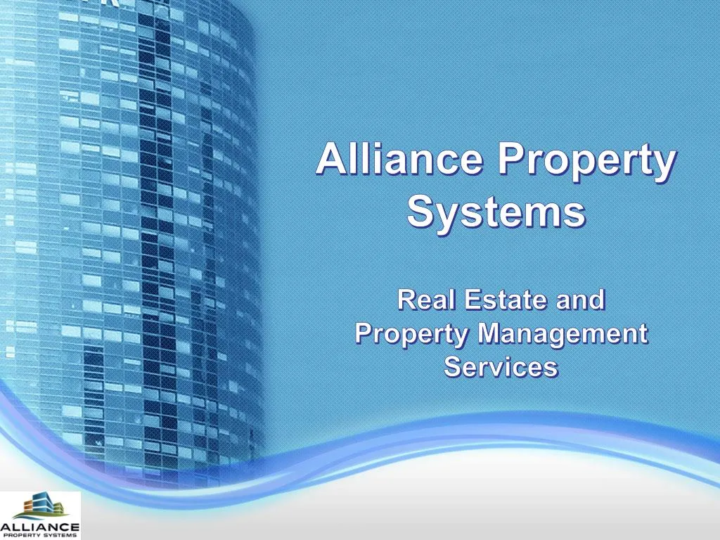 alliance property systems