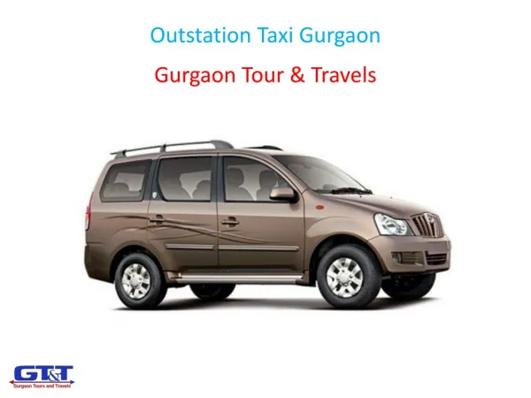 Outstation Taxi Gurgaon