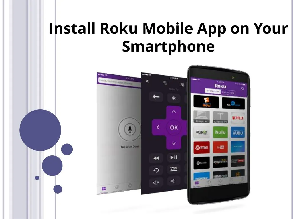 install roku mobile app on your smartphone