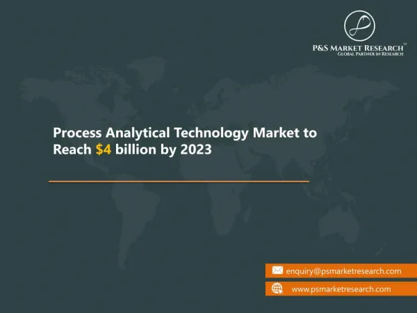 Process Analytical Technology - Global Industry Share and Growth 2023