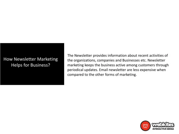 How Newsletter Marketing Helps For Business