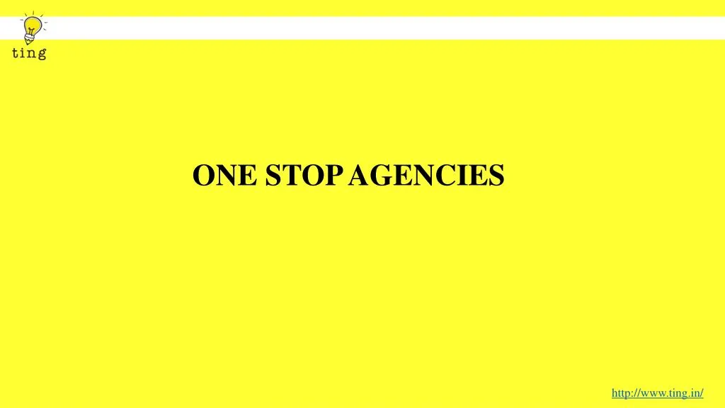 one stop agencies