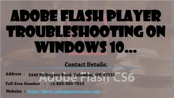 Adobe Flash Player troubleshooting on Windows 10