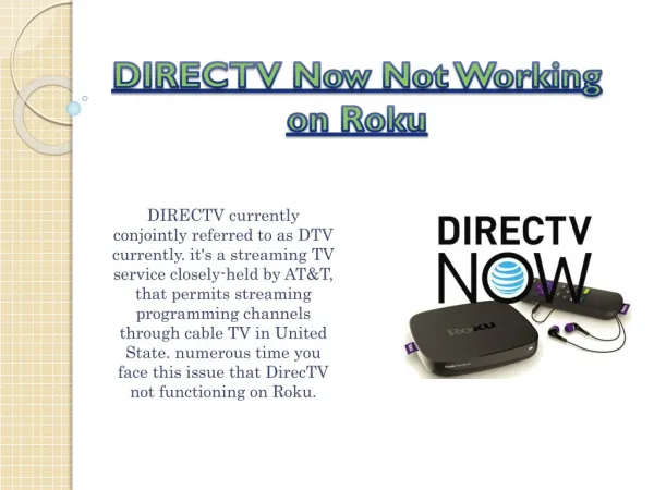 How to Update DIRECTV NOW on Roku Contact 1-855-559-7111 Roku Support Number