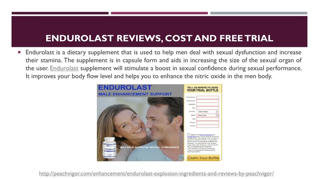 endurolast reviews cost and free trial