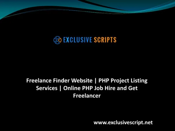 Freelance Finder Website | PHP Project Listing Services | Online PHP Job Hire and Get Freelancer
