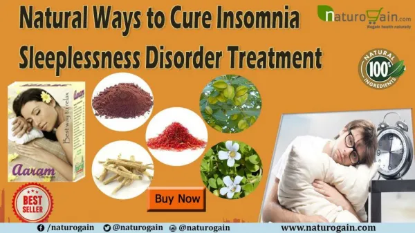 Natural Ways to Cure Insomnia, Sleeplessness Disorder Treatment