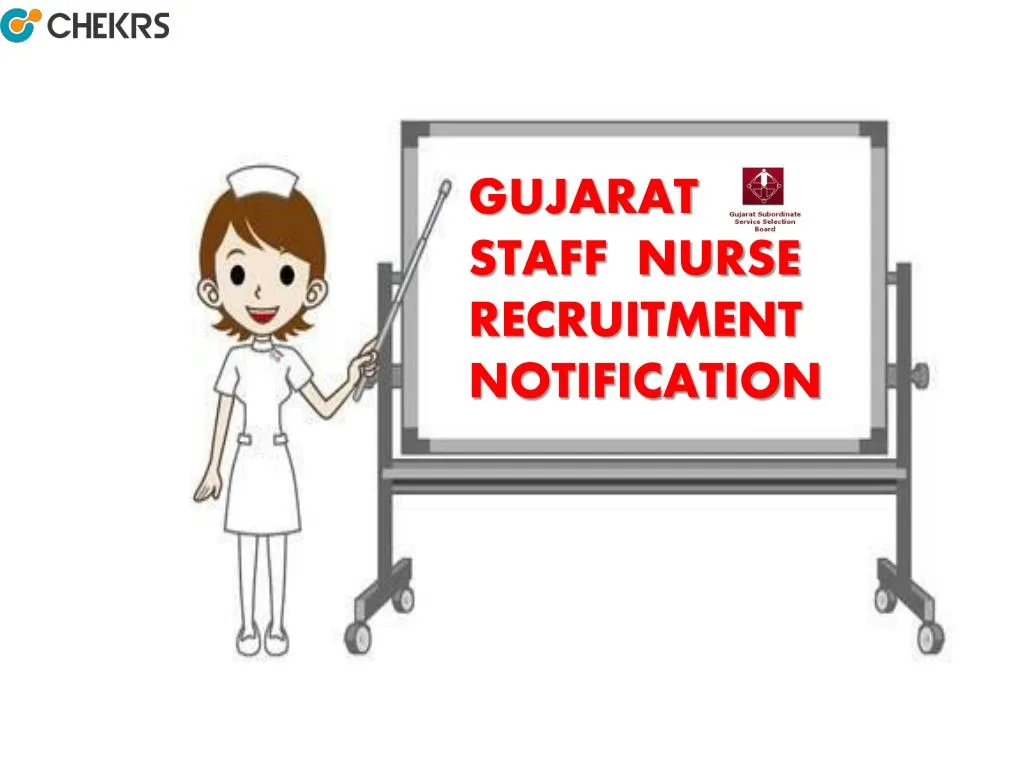 gujarat staff nurse recruitment notification
