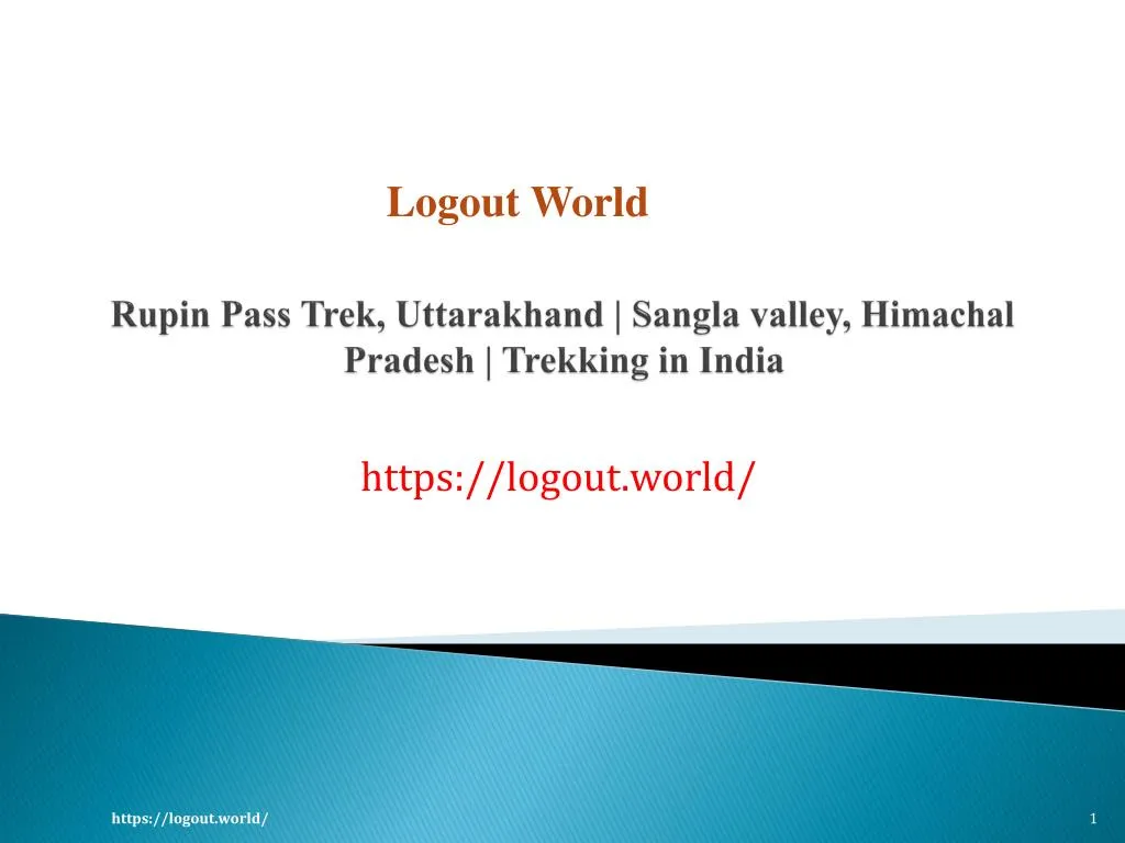 rupin pass trek uttarakhand sangla valley himachal pradesh trekking in india