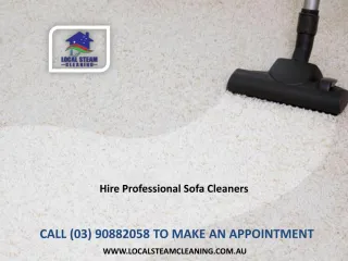 Hire Professional Sofa Cleaners - slide 1