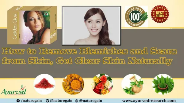 How to Remove Blemishes and Scars from Skin, Get Clear Skin Naturally
