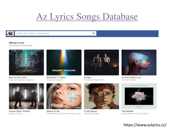 Az Lyrics Songs Database