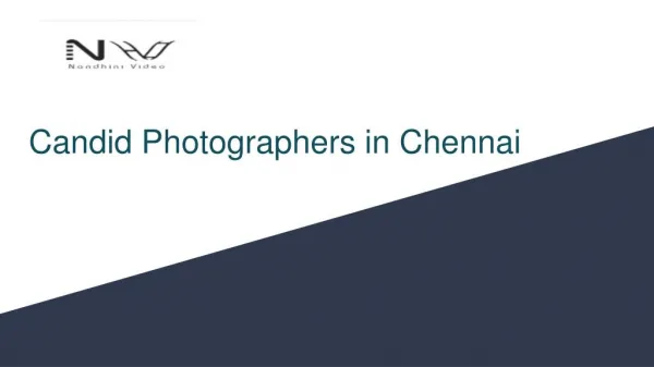 Candid Photographers in Chennai, India - ChennaiVideographers