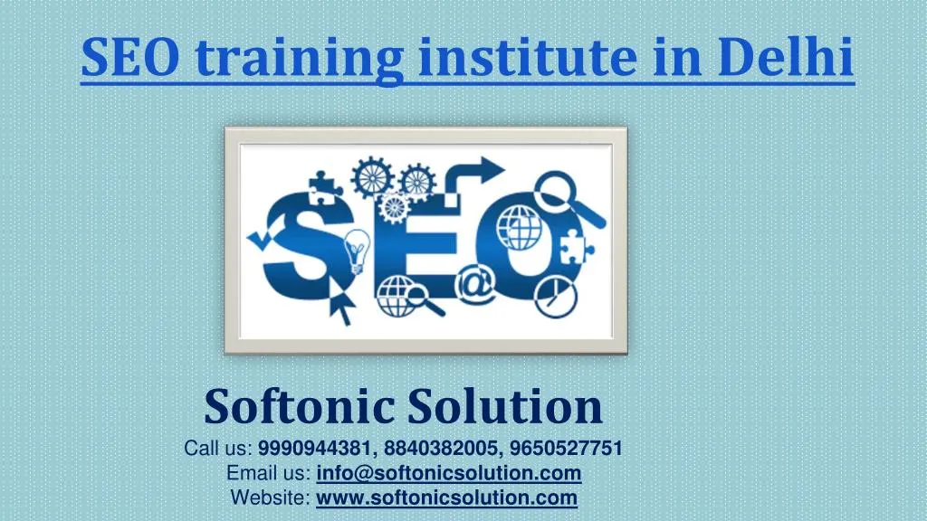 seo training institute in delhi