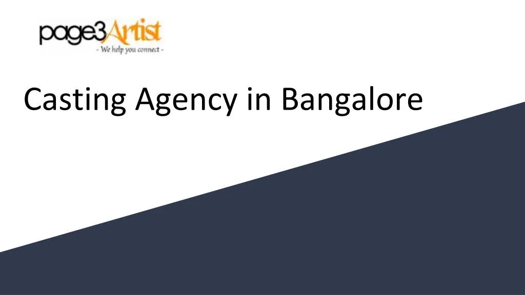 casting agency in bangalore