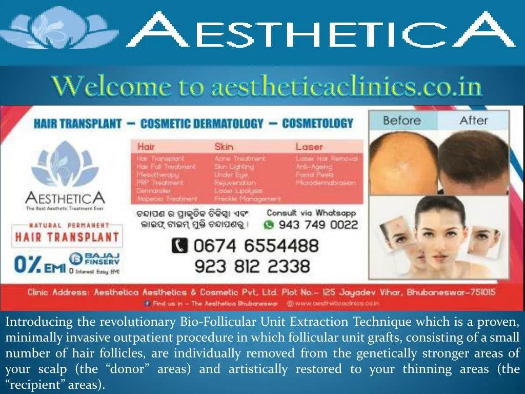 welcome to aestheticaclinics co in