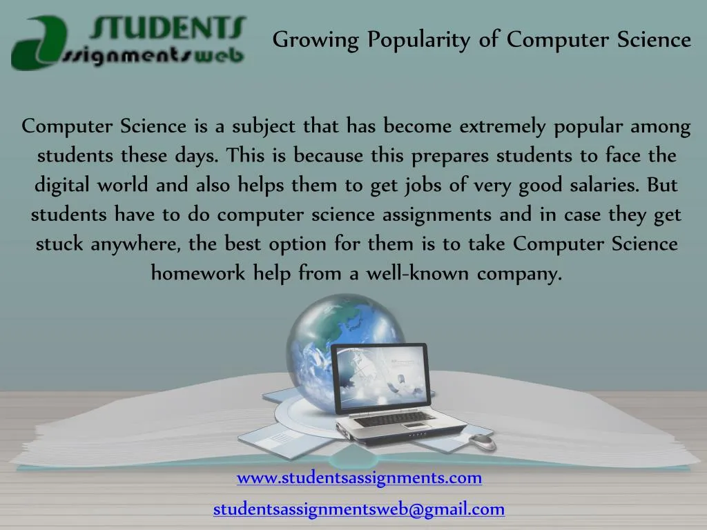growing popularity of computer science