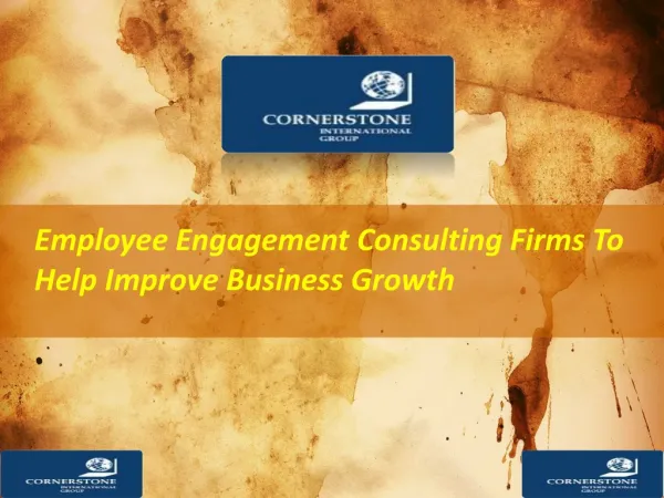 Employee Engagement Consulting Firms To Help Improve Business Growth