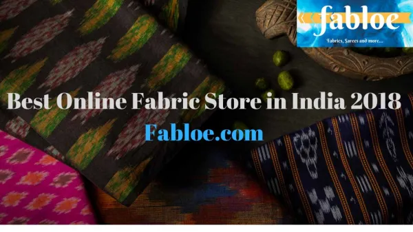 Online Fabric Store in India | Fabloe.com