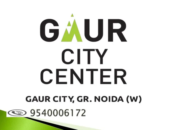 Commercial Shops in Noida Extension