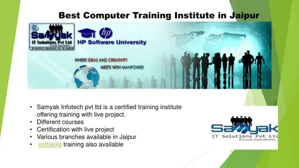 Best Computer Training Institute in Jaipur