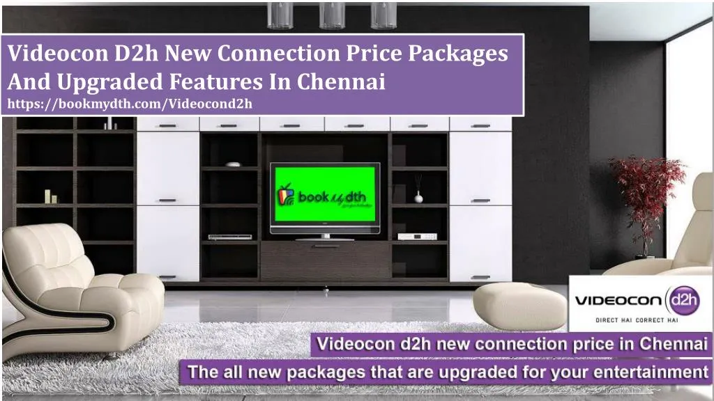 videocon d2h new connection price packages