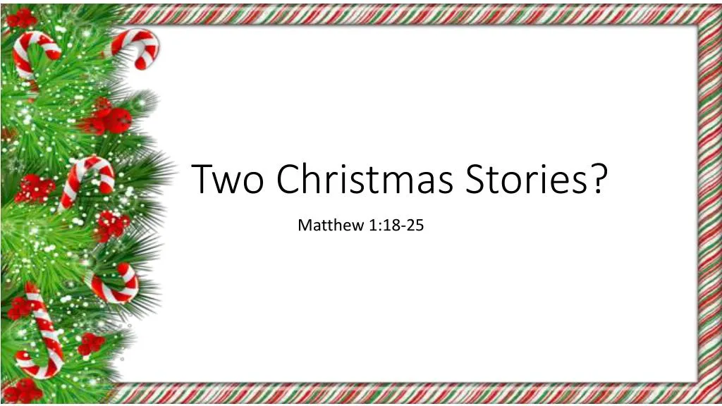 two christmas stories