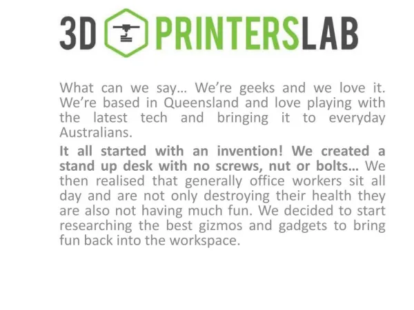 Custom 3d Printing - 3dPrinters Lab