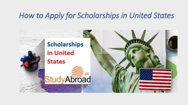 How to Apply for Scholarships in United States?