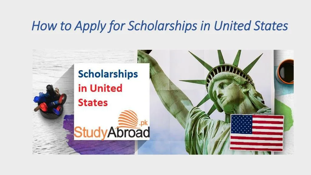 how to apply for scholarships in united states