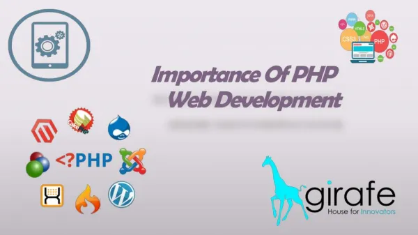 Importance of PHP