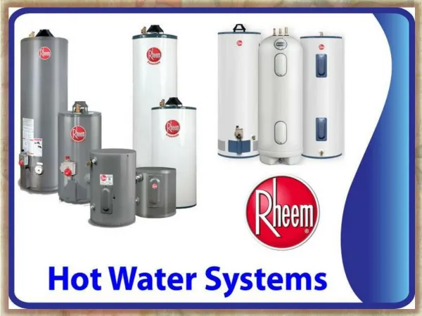 Hot Water Systems Redlands - DBA Plumbing & Gas