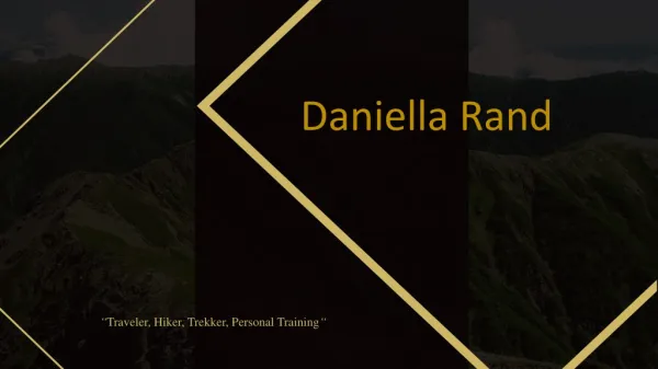 Daniella Rand - Traveler From San Francisco, California