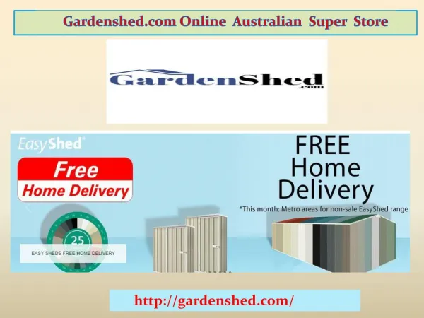 gardenshed com online australian super store