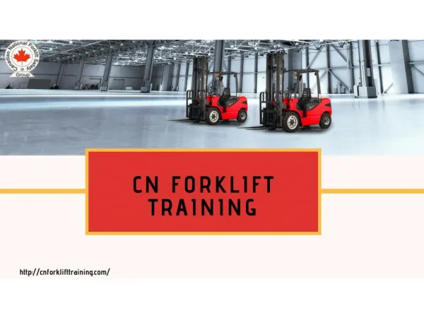 Forklift Training | Certification Brampton