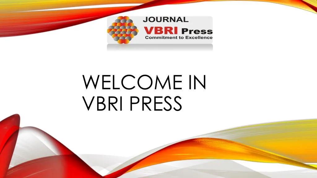 welcome in vbri press