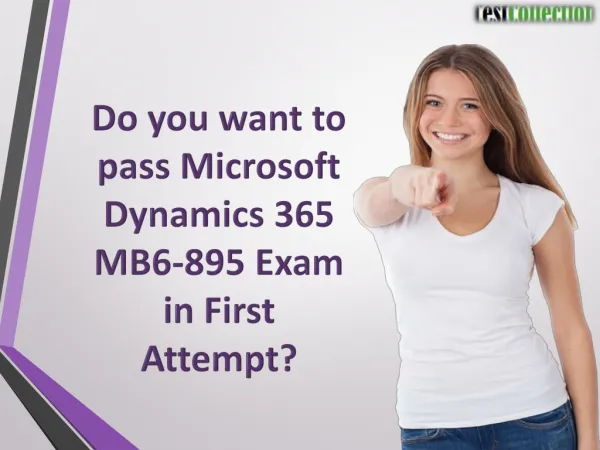 Get good grades with Authentic and Genuine MB6-895 Exam Questions Answers