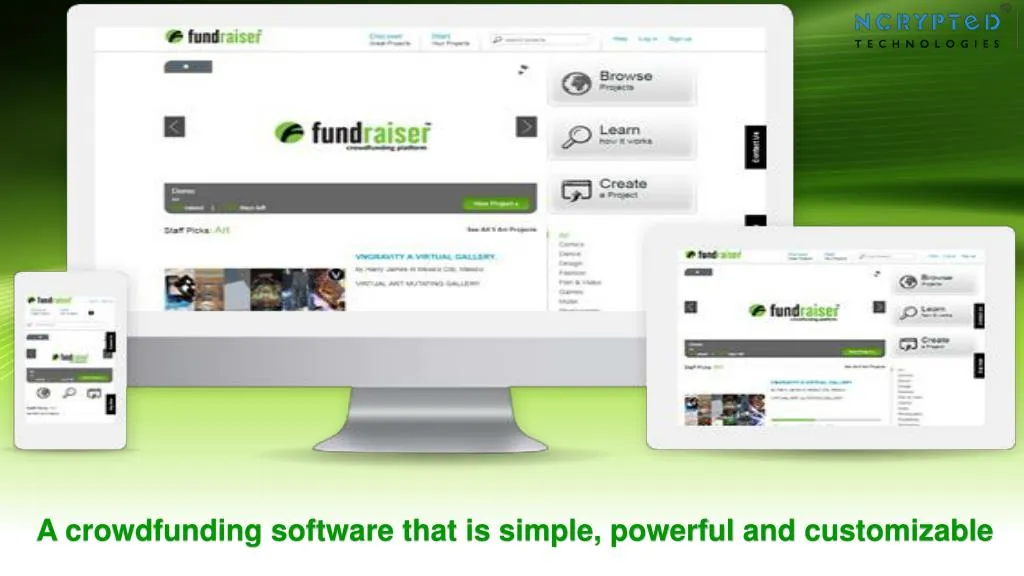 a crowdfunding software that is simple powerful