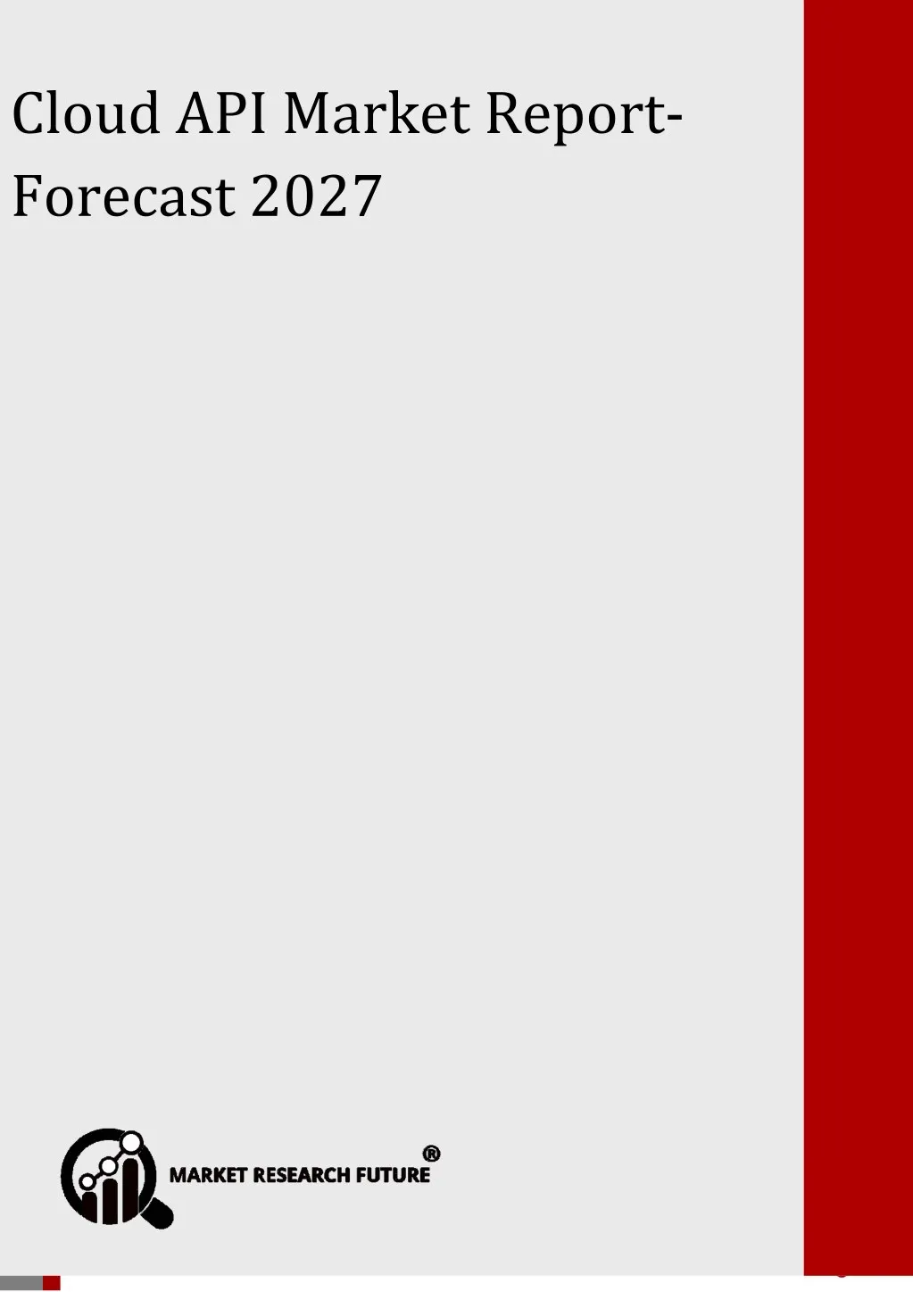 cloud api market report forecast 2027 cloud