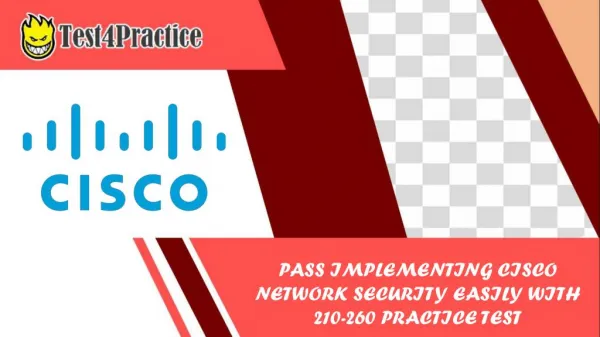 Pass your Cisco 210-260 Exam by (Test4practice.com) 210-260 Practice Exam Dumps