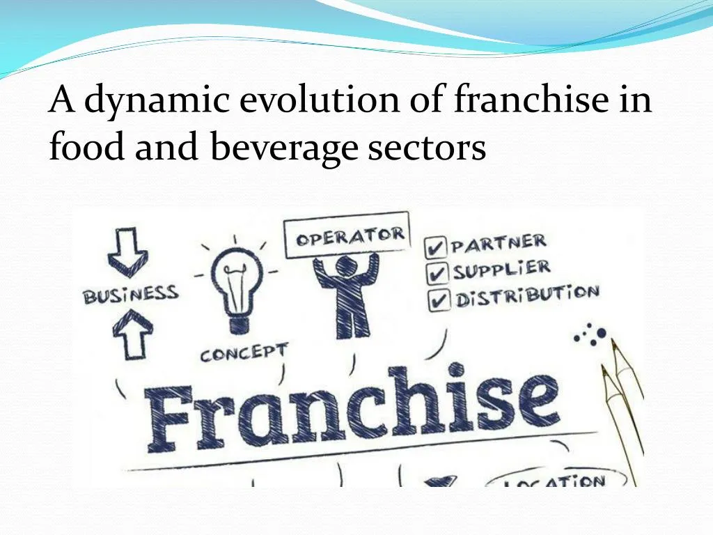 a dynamic evolution of franchise in food