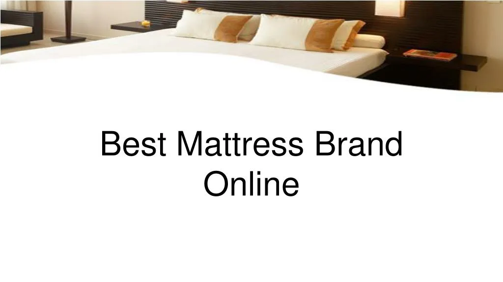 best mattress brand online