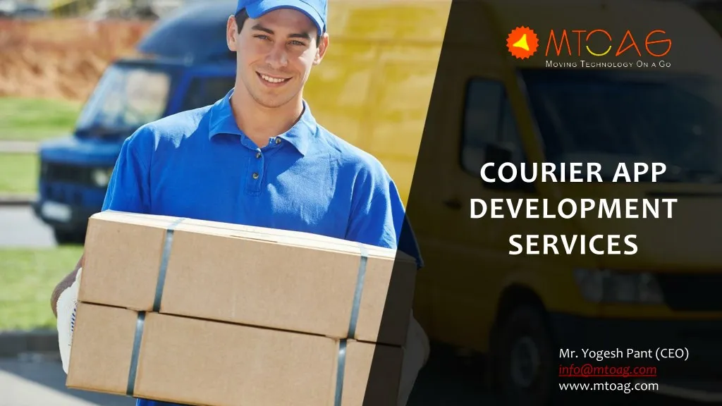 courier app development services